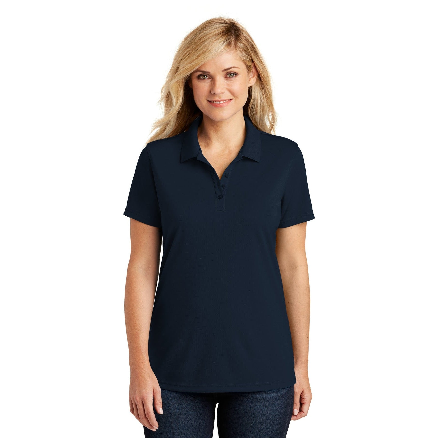 Port Authority-Port Authority® Women's Dry Zone® UV Micro-Mesh Polo. LK110-MedTech-12
